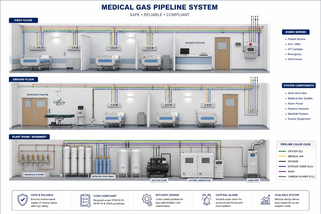 Medical Gas Pipeline System (MGPS)