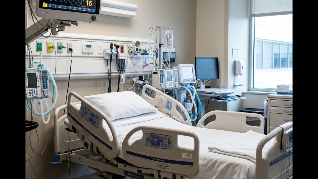 Bio Meditech Ceiling Suspended Anesthesia Pendant in Operation Theatre