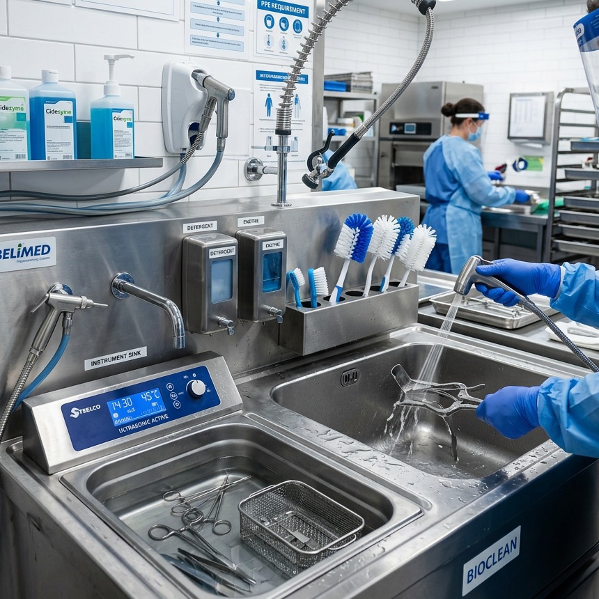 Bowie-Dick Steam Penetration Test and NABH CSSD Validation Handover
